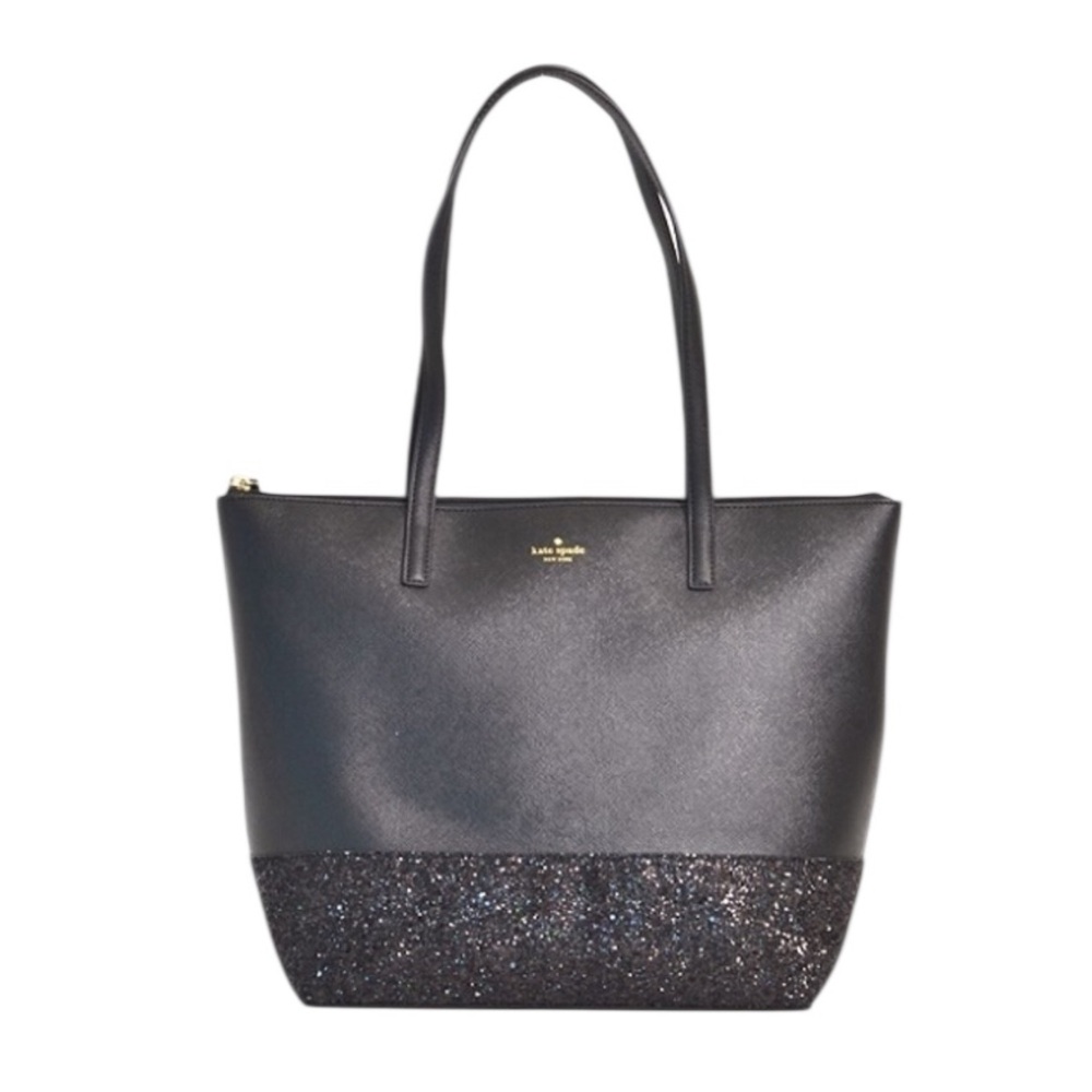 Kate Spade New York Greta Court Penny Glitter Tote Bag